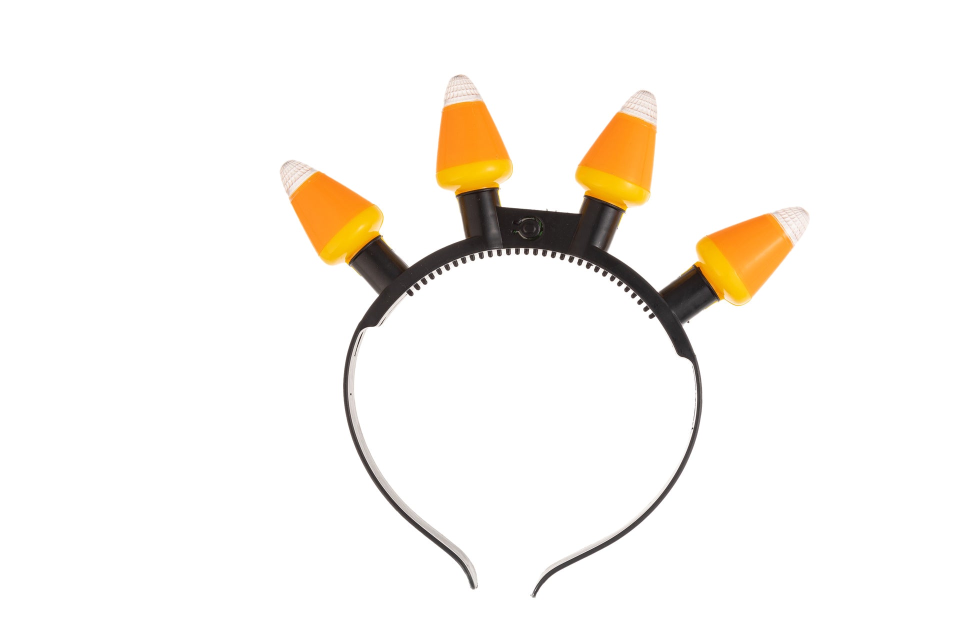 Diadema luminosa de fantasma con forma de maíz dulce para Halloween para festividades