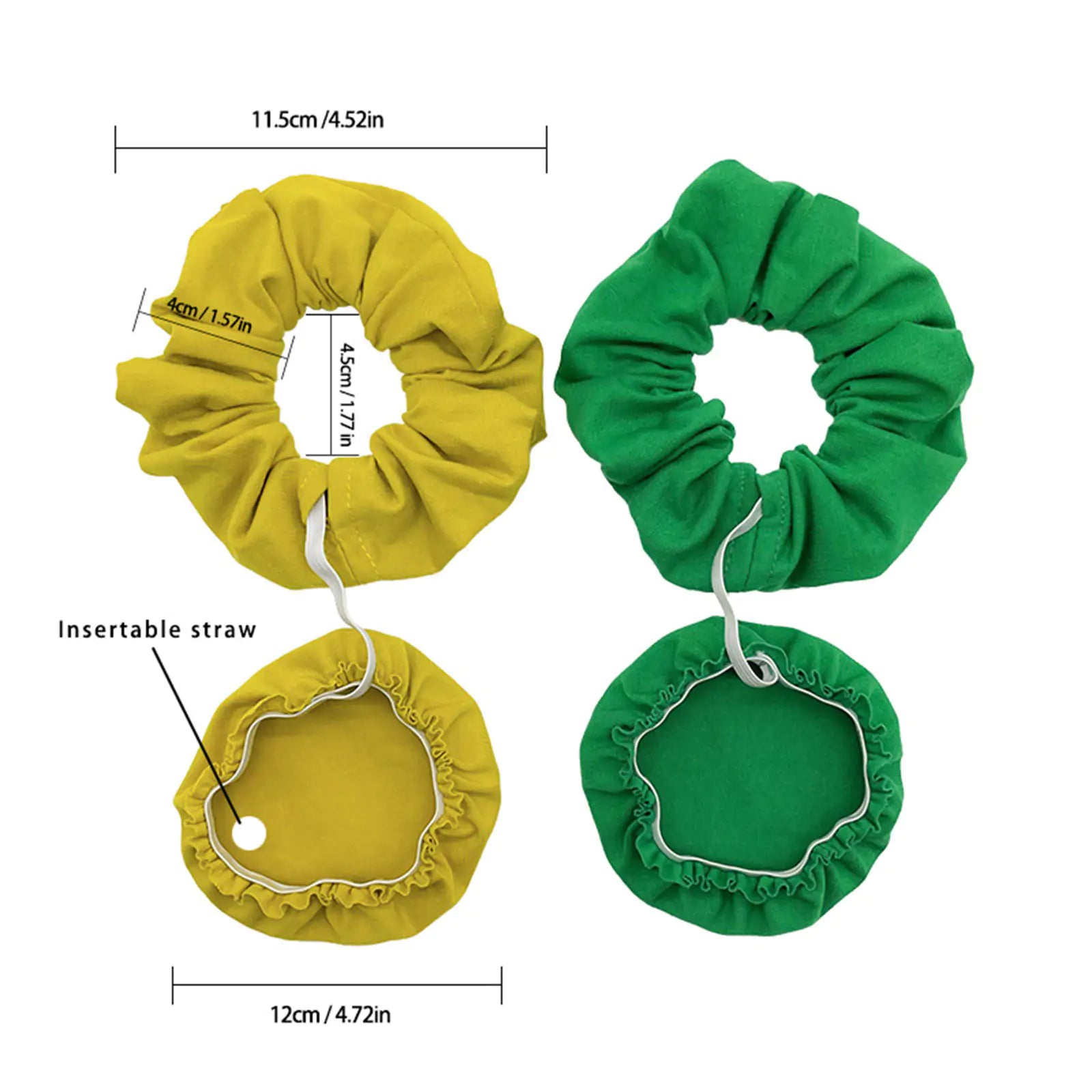 Scrunchie para cubrir bebidas: cómo beber de forma segura cuando estás fuera de casa