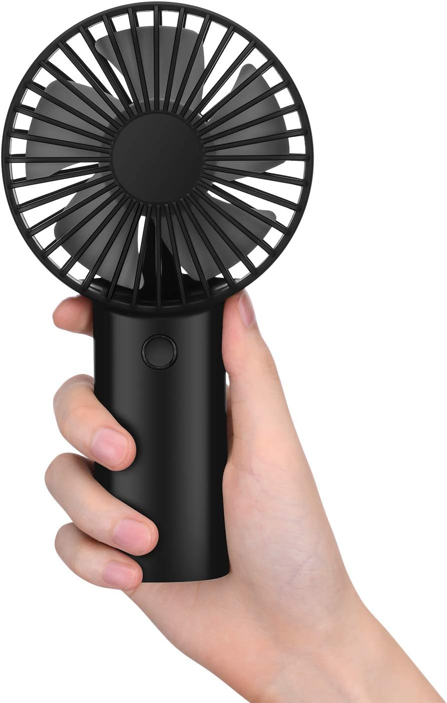 "Rechargeable Handheld Fan with Long Battery Life - Perfect for Outdoor Activities and Summer Gift"